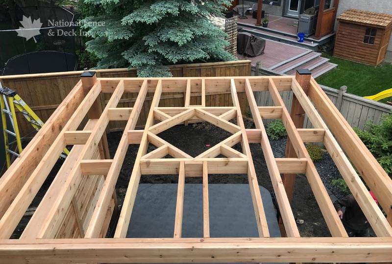 Custom design pergola
