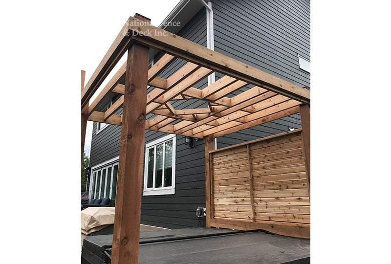 Custom design pergola