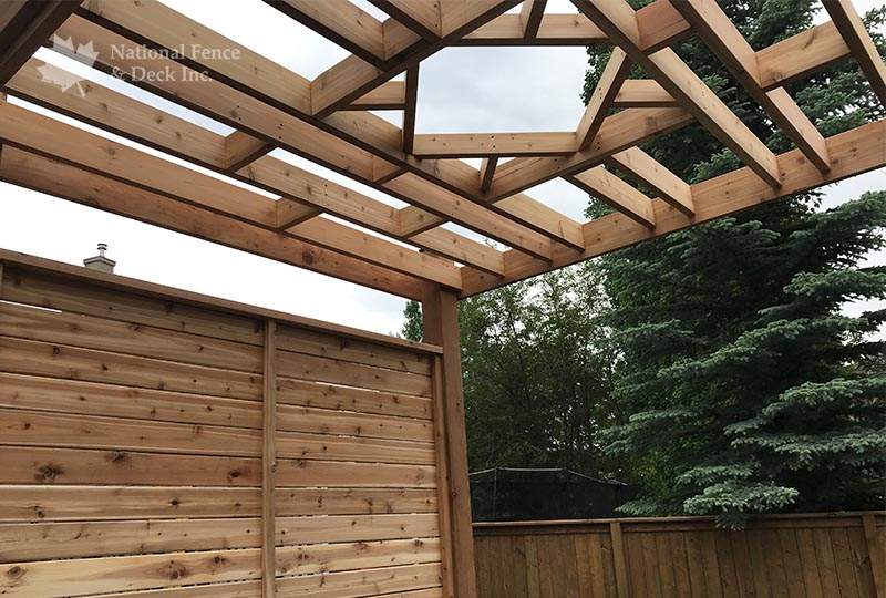 Custom design pergola
