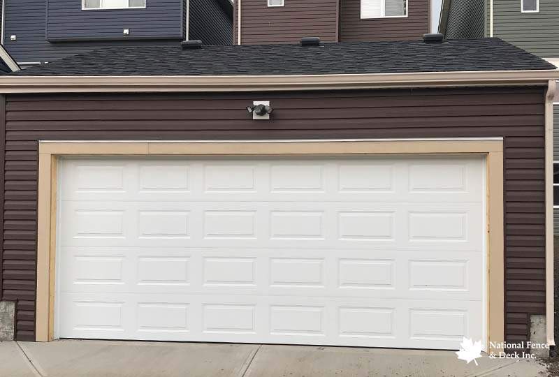 Custom Garages Calgary, Alberta from National Fence and Deck