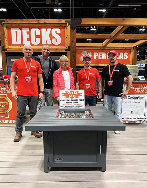 calgary home show 2020 winners decks