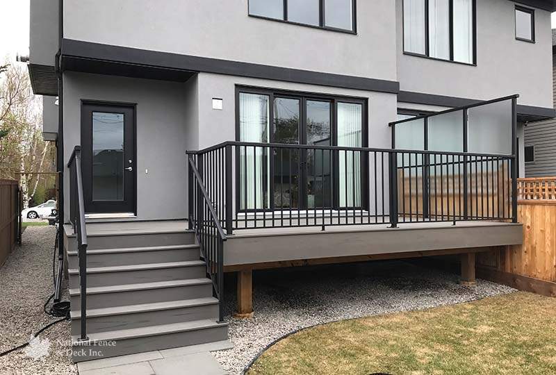 Timbertech Terrain Silve Back Deck | TimberTech Pro Installers