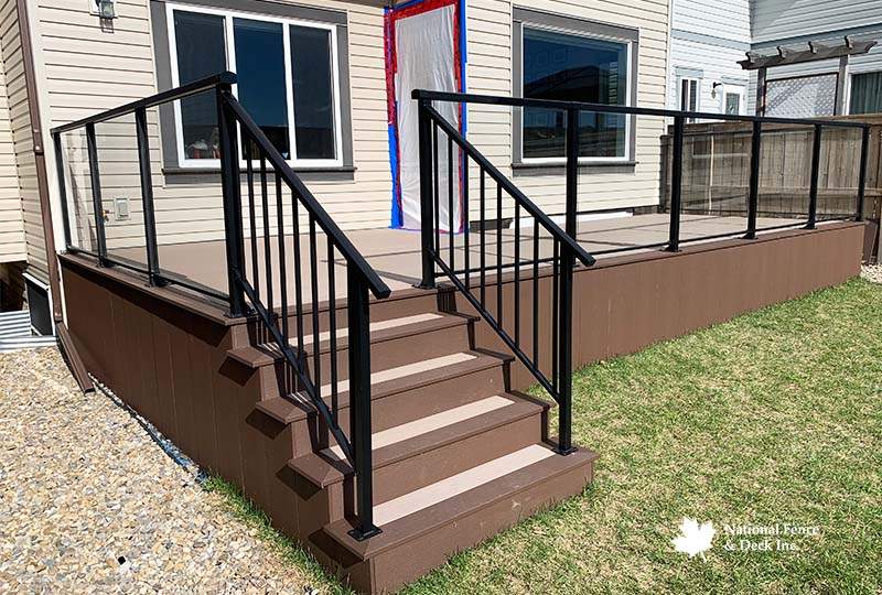 Dual Color Timbertech Terrain Composite Deck