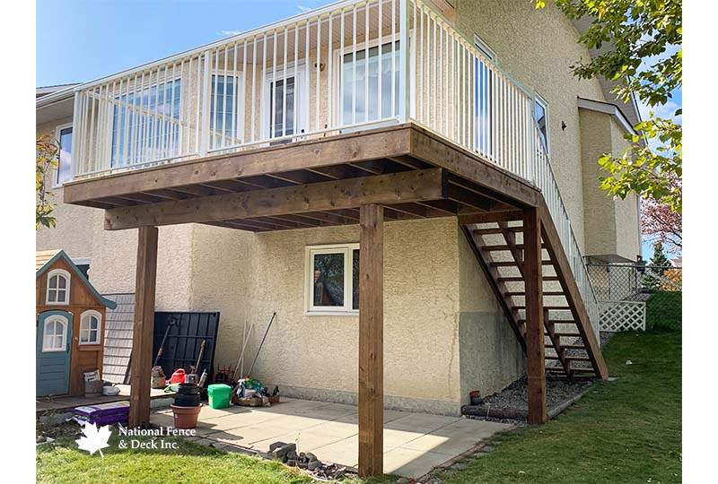 Pressure Treated Wood Deck