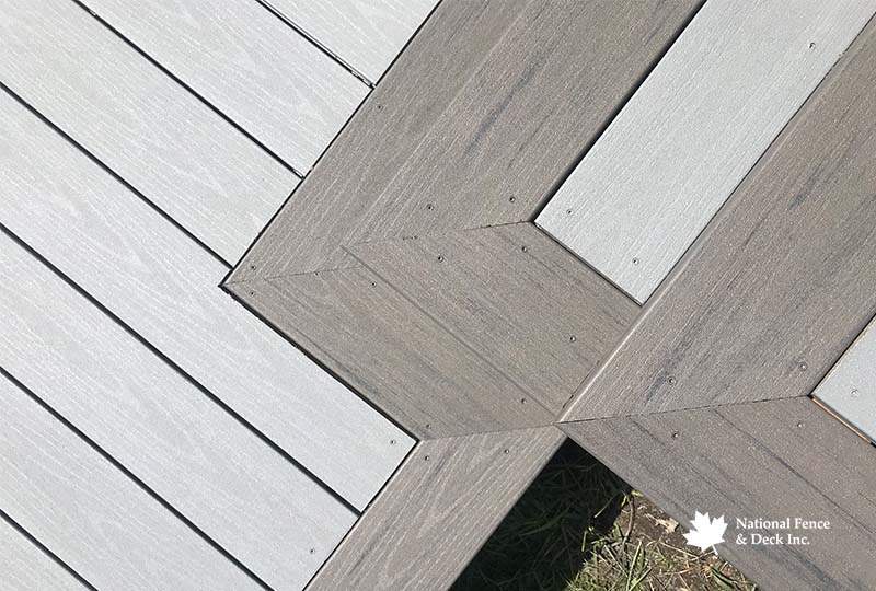 Timbertech Terrain’s Silver Maple and Stone Ash Composite Deck