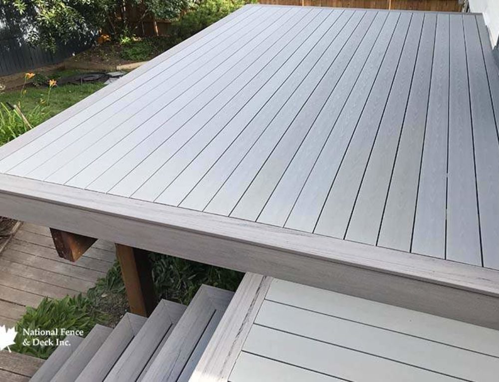 Timbertech Silver Maple and Sea Salt Deck TimberTech Pro Installers
