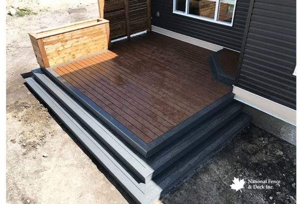 trex enhance basics composite decking board assorted colors