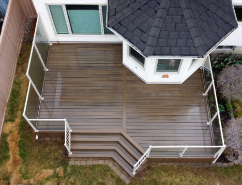Trex Toasted Sand deck